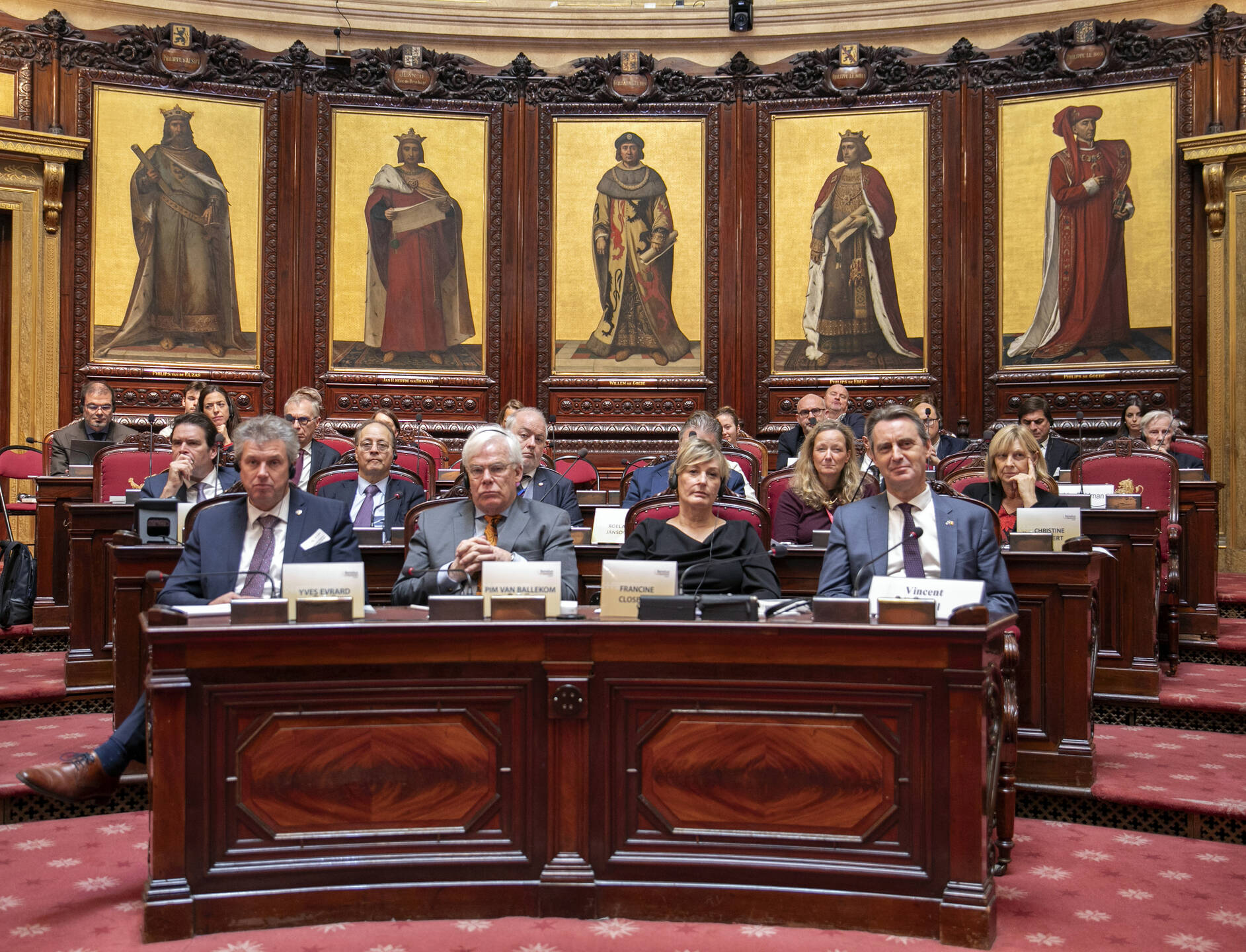 Beneluxparlement viert 70-jarig bestaan in Belgische Senaat 3