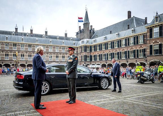 Ontvangst Koning Willem-Alexander door Jaap Smit