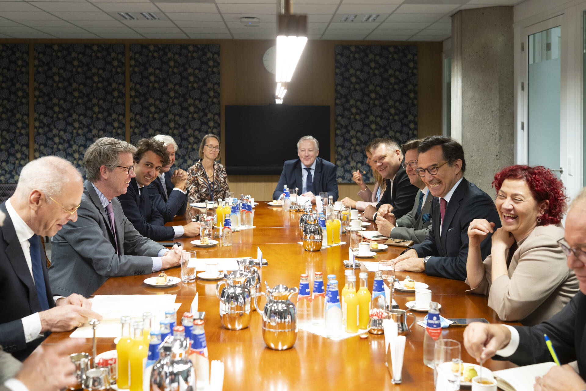 Gesprek tussen de delegaties van de Staten-Generaal en de NAVO PA